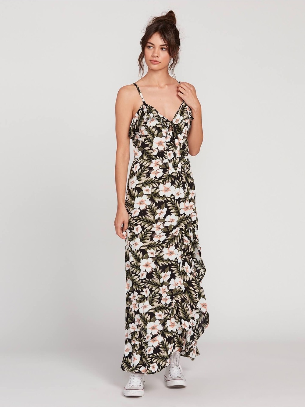 Volcom Coco Floral Maxi Dress - Size XS